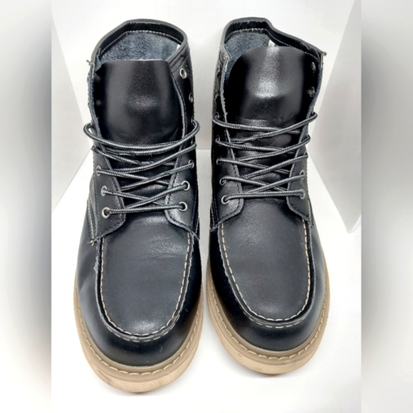 3 PAIRS of BOOTS - Black/Tan/Brown - Picture 6 of 13